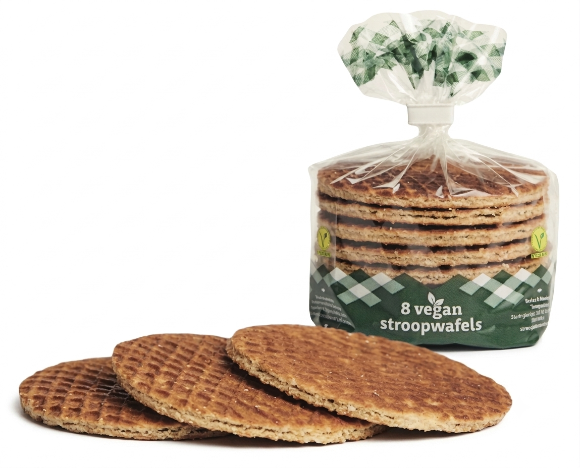 Vegan stroopwafels