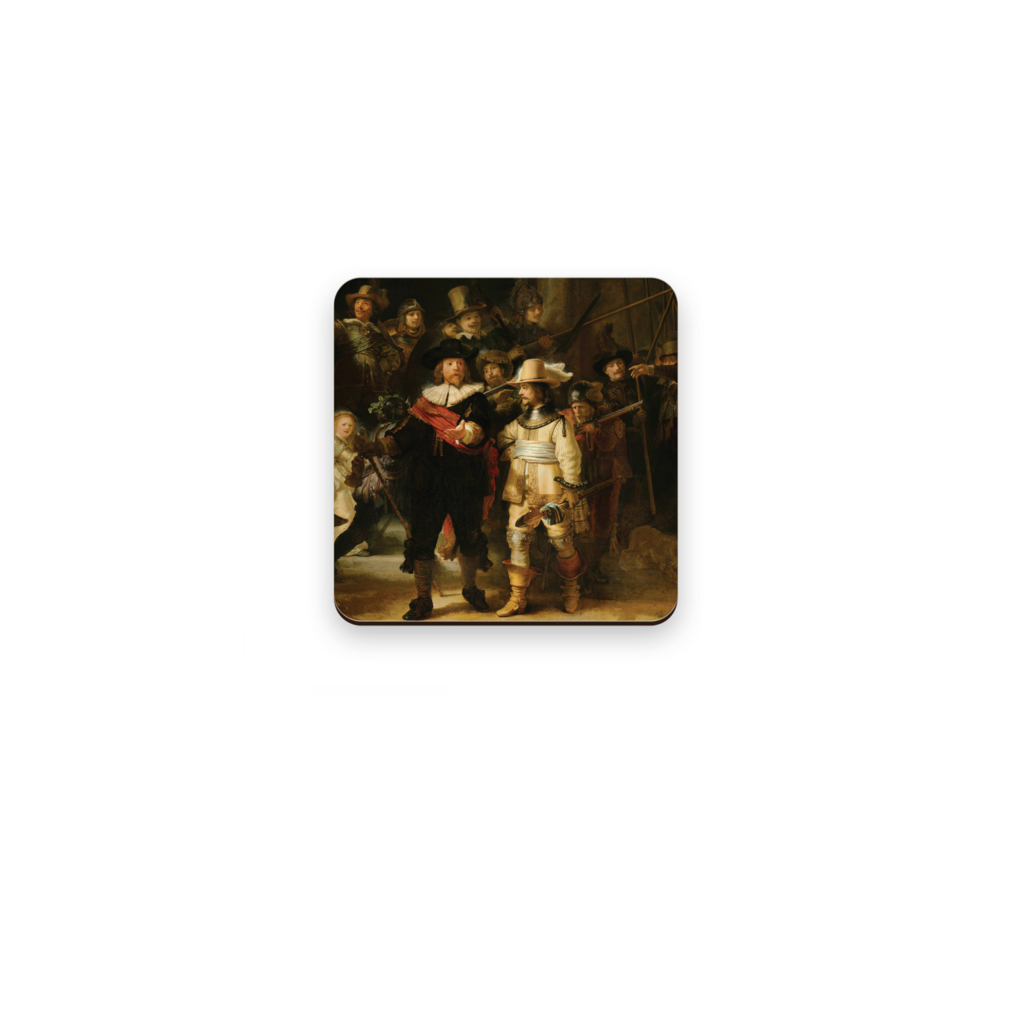 Coaster - 17th century masterpieces